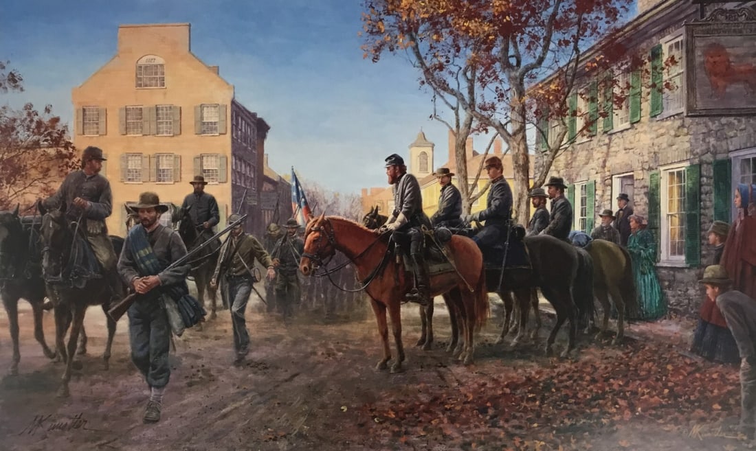 Mort Kunstler Lion Of The Valley Limited Edition Signed Print COA (1 of 3)