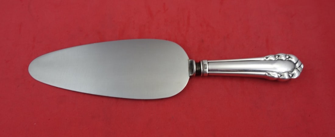 Georg Jensen Lily of the Valley Sterling Silver Cake Server 10" (1 of 2)