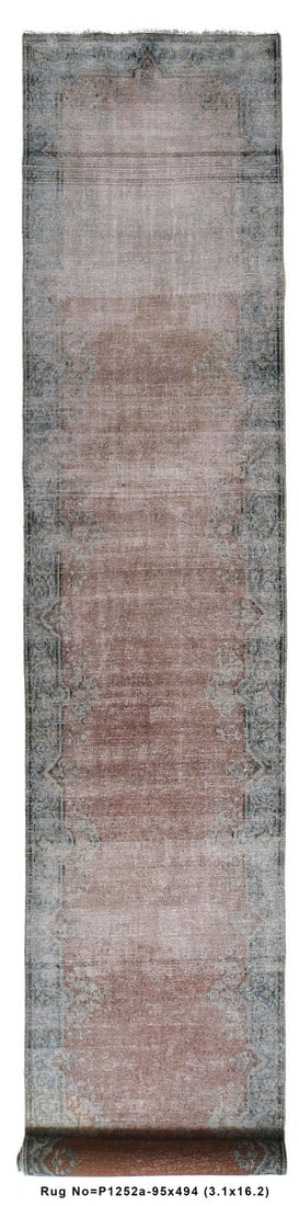 Vintage Persian Runner 3.1 x 16.2 Feet Low Pile Faded Design: Vintage Persian Runner 3.1 x 16.2 Feet Low Pile Faded Design Free continental US Shipping This vintage Persian runner rug features a low pile design and measures 3.1 x 16.2 feet. Its faded beauty adds