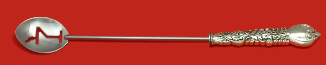 Tiffany & Co. Florentine Custom Made Sterling Silver Martini Spoon: Tiffany & Co. Florentine Custom Made Sterling Silver Martini Spoon This exquisite serving spoon from Tiffany & Co. features the elegant Florentine pattern and is crafted from high-quality sterling sil