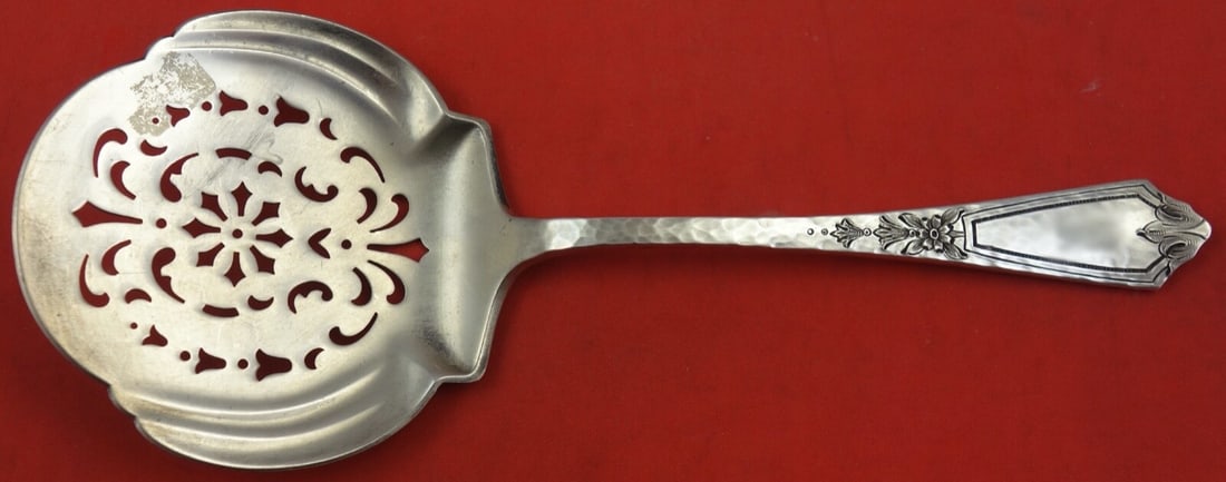Gorham Pattern A Sterling Silver Tomato Server 7.5 Inch Monogrammed: Gorham Pattern A Sterling Silver Tomato Server 7.5 Inch Monogrammed This exquisite tomato server from Gorham features the elegant Pattern A design, crafted from high-quality sterling silver. Measuring