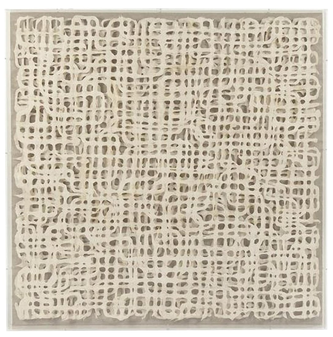 Zentique Serene Ivory Framed Abstract Wall Art 35.50x35.50: Zentique Serene Ivory Framed Abstract Wall Art 35.50x35.50 Enhance your living space with this stunning Serene Ivory Framed Abstract Wall Art. This elegant piece combines a harmonious blend of materia