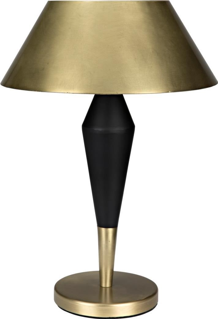Noir Blau Industrial Table Lamp Brass and Black Finish 22.5H (1 of 1)