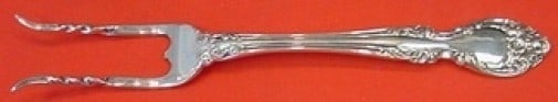 Gorham Melrose Sterling Silver Custom Baked Potato Fork 7 1/4": Gorham Melrose Sterling Silver Custom Baked Potato Fork 7 1/4" This custom-made baked potato fork from the Melrose pattern by Gorham is a stunning addition to any dining collection. Crafted in sterlin