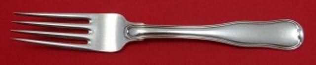 Georg Jensen Old Danish Sterling Silver Dinner Fork 7 Inch: Georg Jensen Old Danish Sterling Silver Dinner Fork 7 Inch This exquisite dinner fork, crafted by Georg Jensen, features the elegant Old Danish pattern. Made from high-quality sterling silver, this 7"