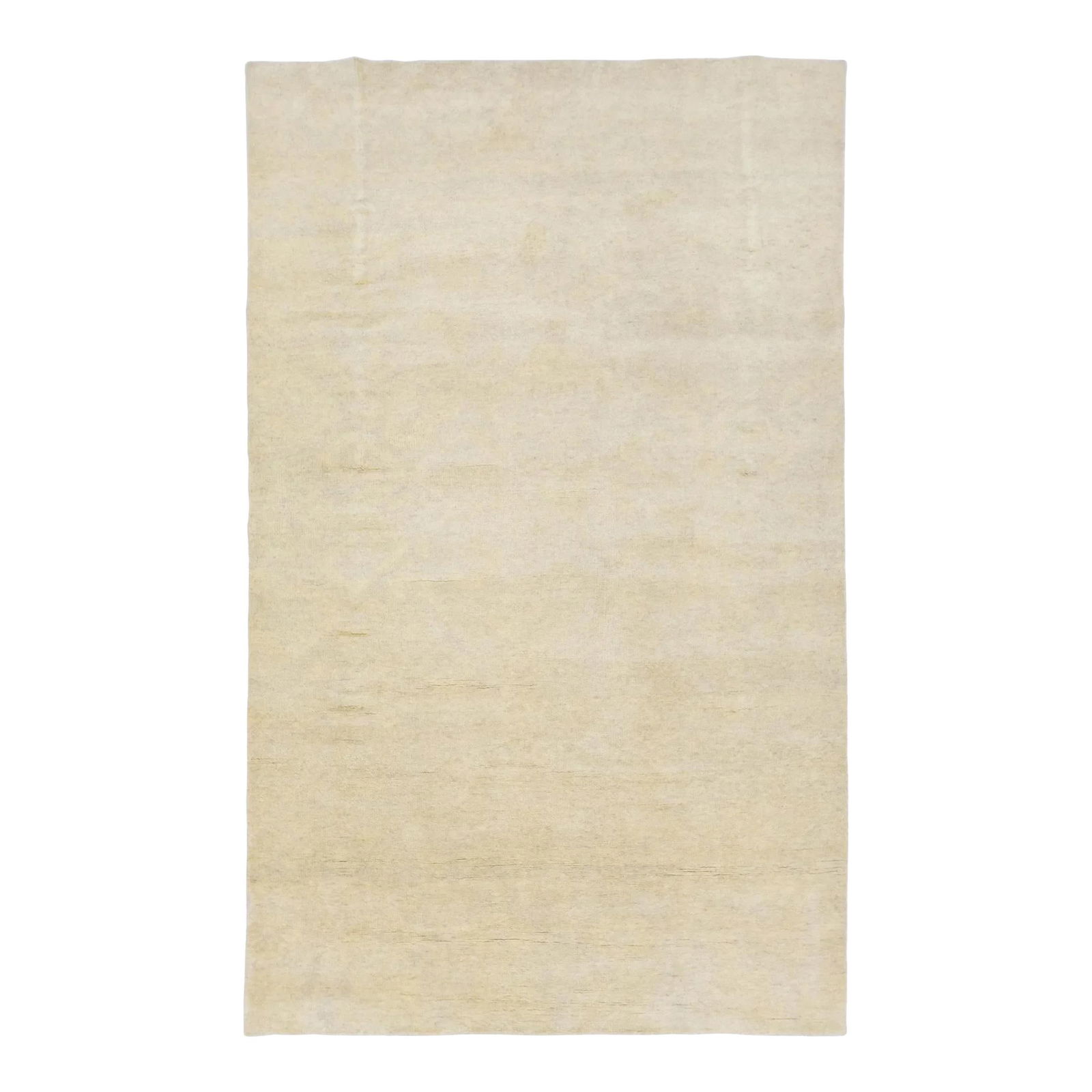 Handmade Beige Khotan Wool Rug 6'6 x 10'7 Geometric Design: Handmade Beige Khotan Wool Rug 6'6 x 10'7 Geometric Design Enhance your space with this stunning contemporary Khotan style wool rug, handcrafted in India. Featuring a deep beige base, the rug is adorn
