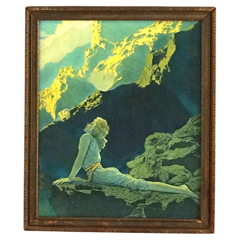 Maxfield Parrish Wild Geese Print Framed Art Deco C1920 (1 of 10)