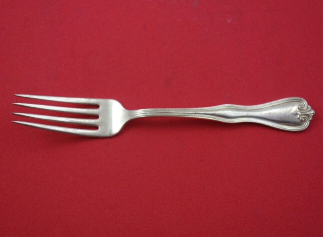 Amston Puritan Sterling Silver Regular Fork 7 1/8 Inch Vintage: Amston Puritan Sterling Silver Regular Fork 7 1/8 Inch Vintage This elegant Puritan regular fork by Amston is crafted from sterling silver and measures 7 1/8 inches in length. Produced between 1900 an
