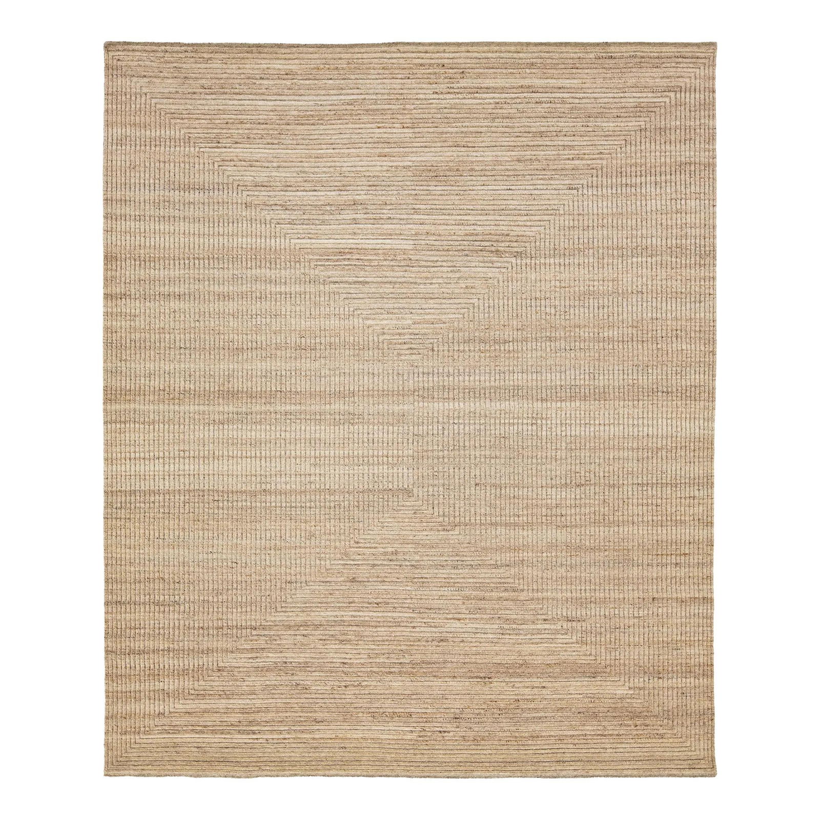 Handmade Organic Modern Brown Moroccan Wool Rug 8'5" x 10'1" Geometric Design: Handmade Organic Modern Brown Moroccan Wool Rug 8'5" x 10'1" Geometric Design Enhance your living space with this stunning handmade Moroccan wool rug, featuring an Organic Modern style and a striking