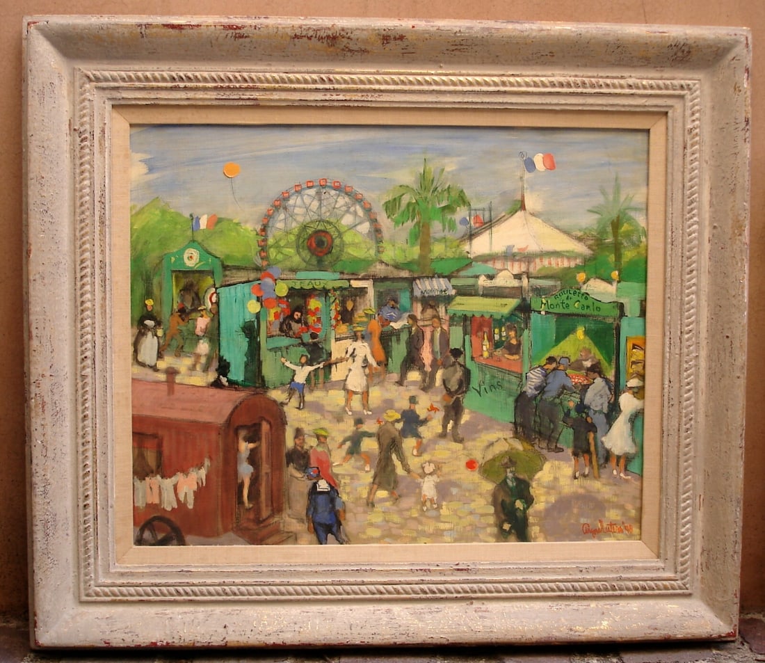 Original Oil Painting by Argenal Butera from Elizabeth Taylor's Collection: Original Oil Painting by Argenal Butera from Elizabeth Taylor's Collection This stunning oil on board painting is an original piece by artist Argenal Butera, once belonging to the iconic Elizabeth Tay