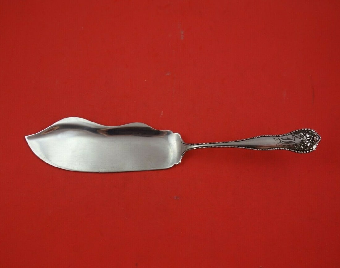 Gorham Lancaster Sterling Silver Ice Cream Server 10.25 Inch Heirloom: Gorham Lancaster Sterling Silver Ice Cream Server 10.25 Inch Heirloom This exquisite Lancaster ice cream server, crafted by Gorham, showcases the elegance of sterling silver in the classic Lancaster p