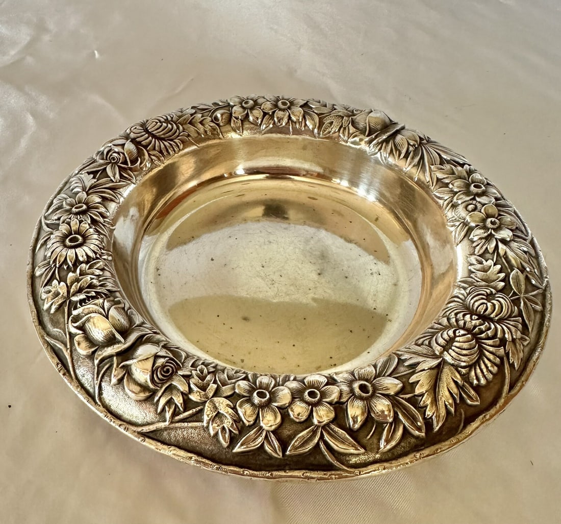 S. Kirk & Son 1900s Sterling Silver Dish 7.25 Inch Signed (1 of 6)