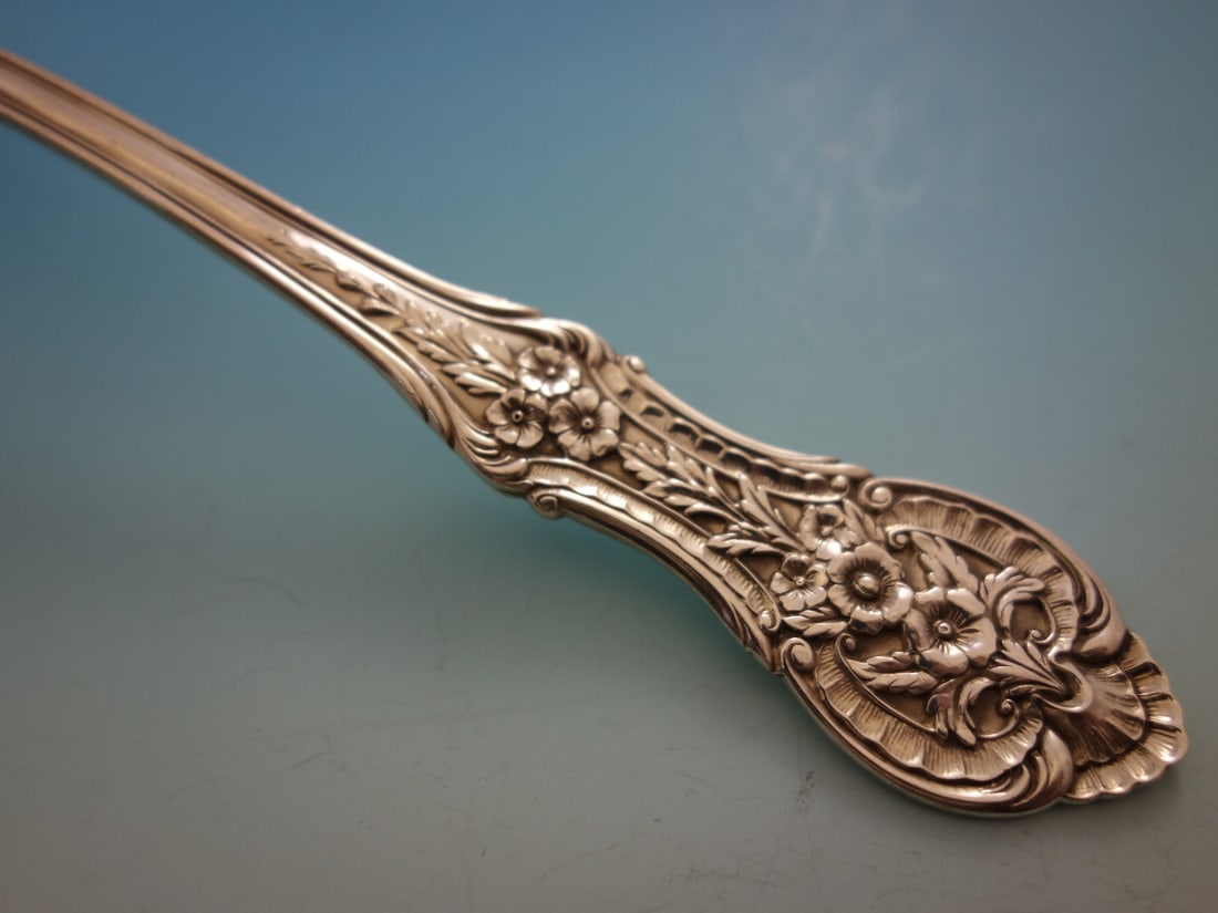 International Silver Springtime Sterling Flatware Set 36 Pieces with Storage Chest - 4