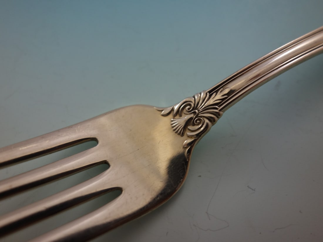 International Silver Springtime Sterling Flatware Set 36 Pieces with Storage Chest - 5