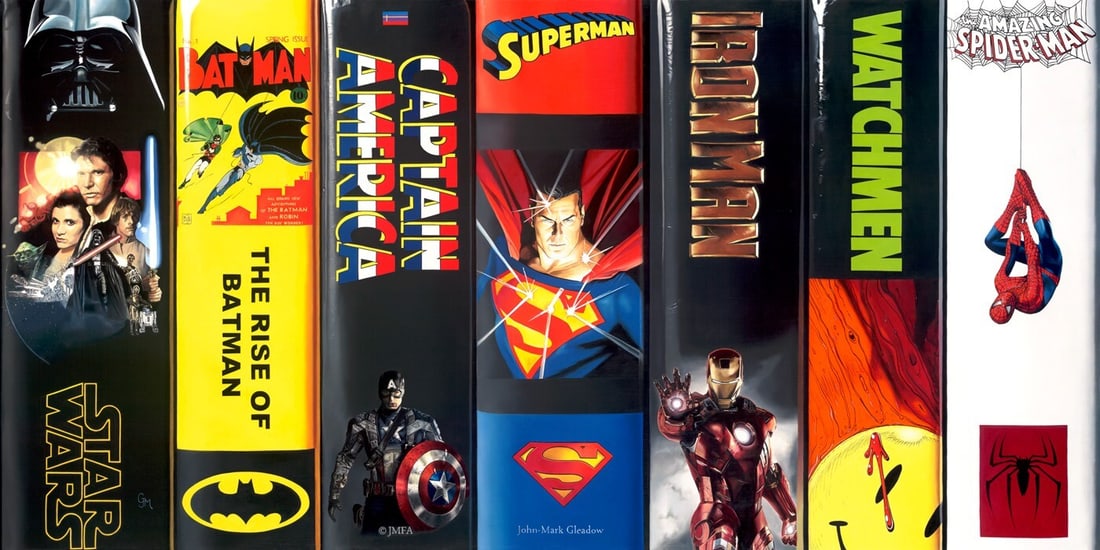 John-Mark Gleadow Heroes Signed Limited Edition Giclee Canvas Print 12 x 24: John-Mark Gleadow Heroes Signed Limited Edition Giclee Canvas Print 12 x 24 This stunning limited edition giclee print, titled 'Heroes,' by artist John-Mark Gleadow showcases a hyper-realistic style t