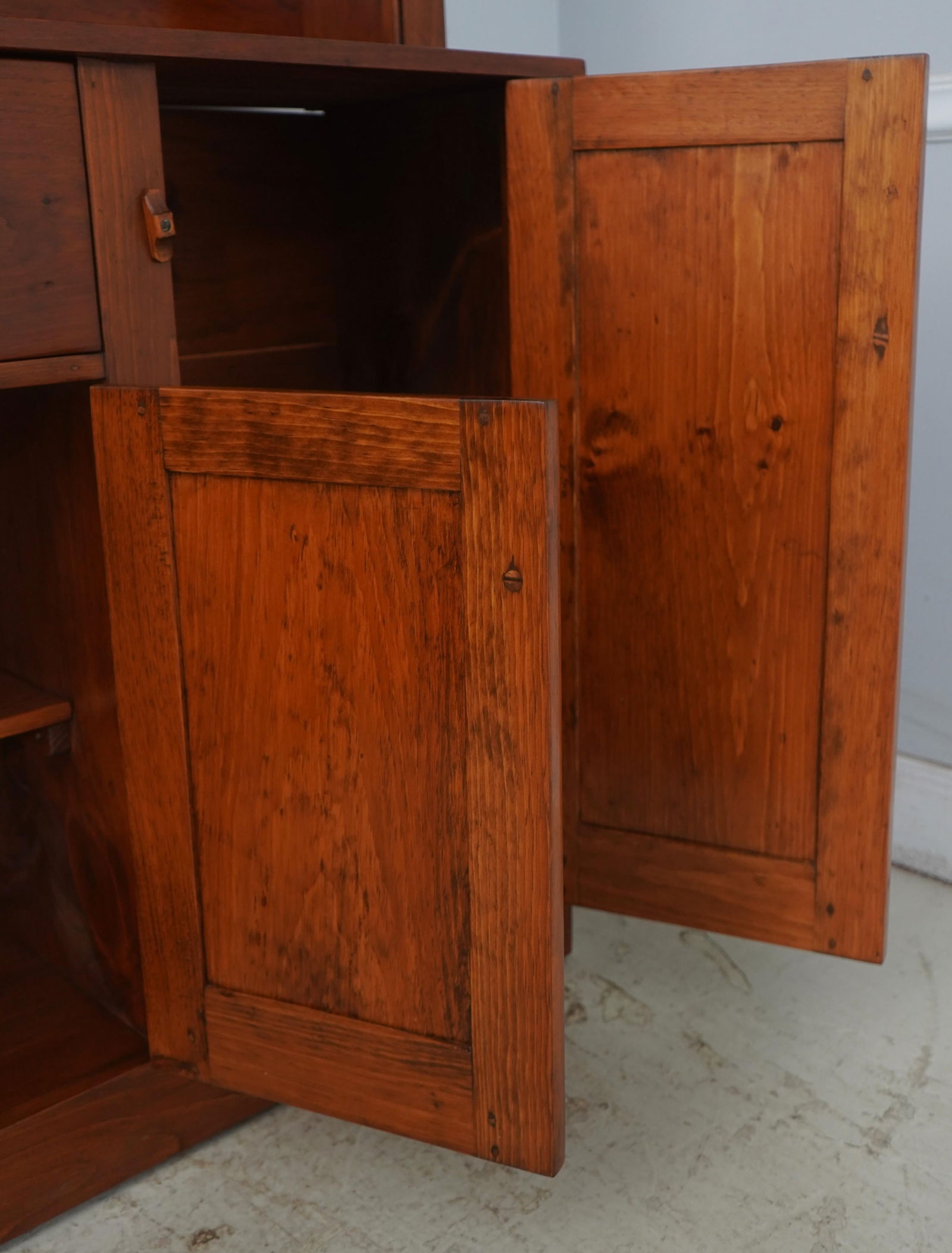 Dr Dimes 2 Piece Solid Pine Step Back Cupboard - 6