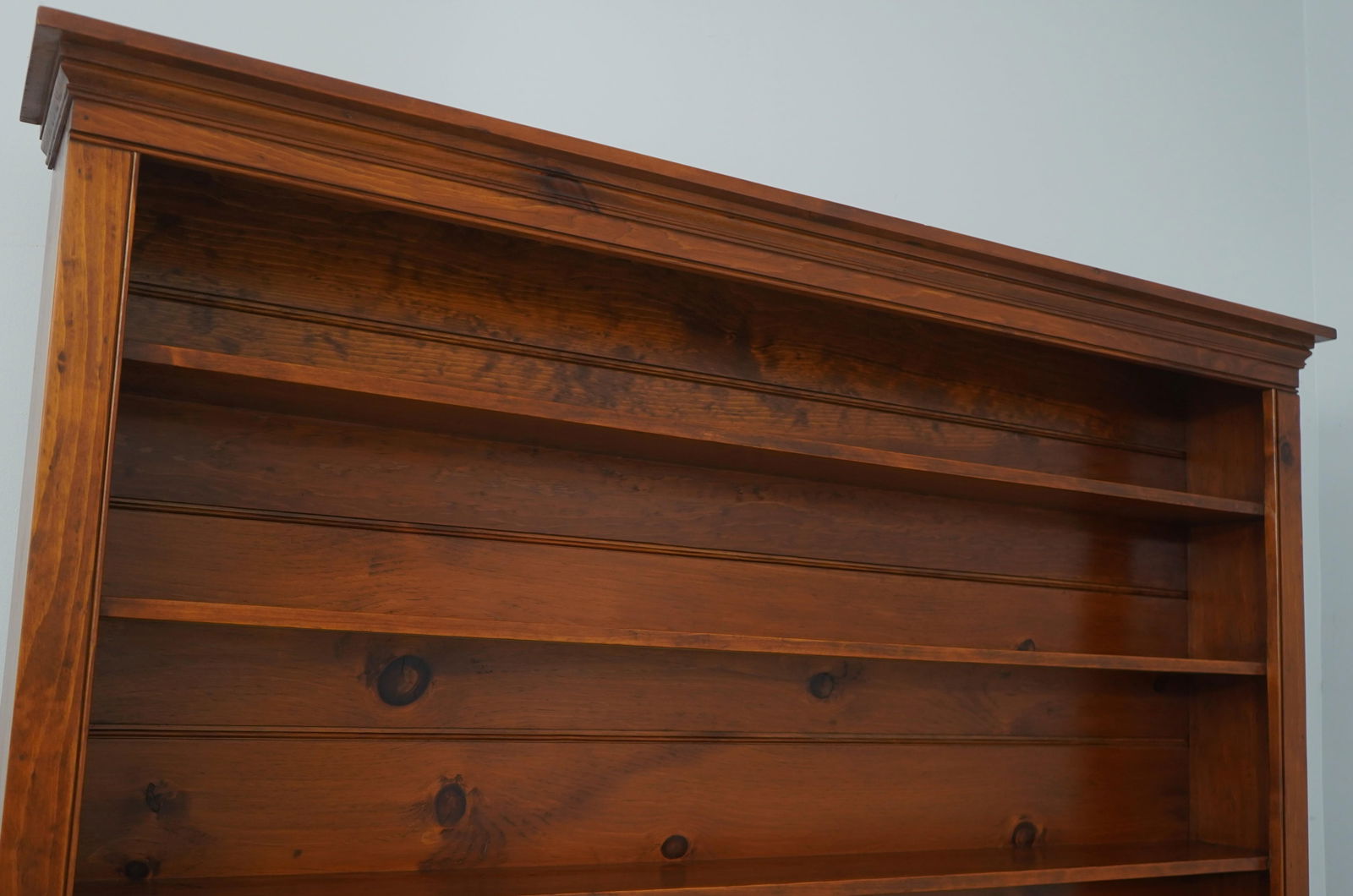 Dr Dimes 2 Piece Solid Pine Step Back Cupboard - 8