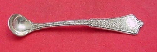 Tiffany & Co. Persian Sterling Silver Mustard Ladle 4 3/4 Inch: Tiffany & Co. Persian Sterling Silver Mustard Ladle 4 3/4 Inch This exquisite mustard ladle is crafted from sterling silver and features the elegant Persian pattern by Tiffany & Co. Measuring 4 3/4 in