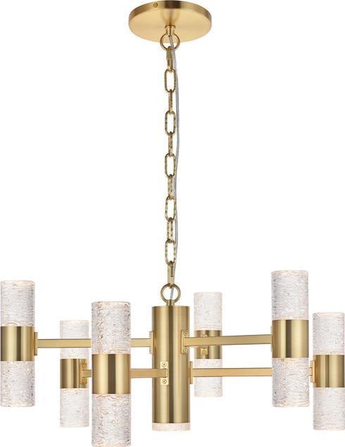 Elegant Lighting Vega Modern Gold LED Pendant Light 13-Bulb Adjustable: Elegant Lighting Vega Modern Gold LED Pendant Light 13-Bulb Adjustable Illuminate your space with the Modern Gold LED Pendant, a stunning addition to any contemporary setting. This pendant light featu