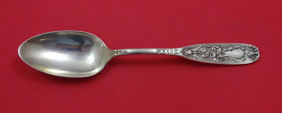 Reed and Barton Empire Sterling Silver Soup Spoon 7 Inch Flatware: Reed and Barton Empire Sterling Silver Soup Spoon 7 Inch Flatware This Empire place soup spoon by Reed and Barton is a stunning example of fine flatware, crafted from high-quality sterling silver. Mea
