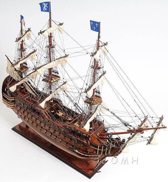Handmade Royal Louis Ship Model 36H 37W 12D Classical Style (1 of 18)
