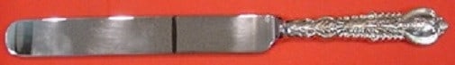 Tiffany & Co. Florentine Sterling Silver Banquet Knife 10 3/4" Monogrammed: Tiffany & Co. Florentine Sterling Silver Banquet Knife 10 3/4" Monogrammed Experience elegance with this Florentine banquet knife by Tiffany & Co. Crafted from high-quality sterling silver, this 10 3/