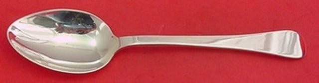 Tuttle Hannah Hull Sterling Silver Serving Spoon 8 1/4": Tuttle Hannah Hull Sterling Silver Serving Spoon 8 1/4" This exquisite serving spoon is crafted from sterling silver and features the elegant Hannah Hull pattern by Tuttle. Measuring 8 1/4 inches, thi