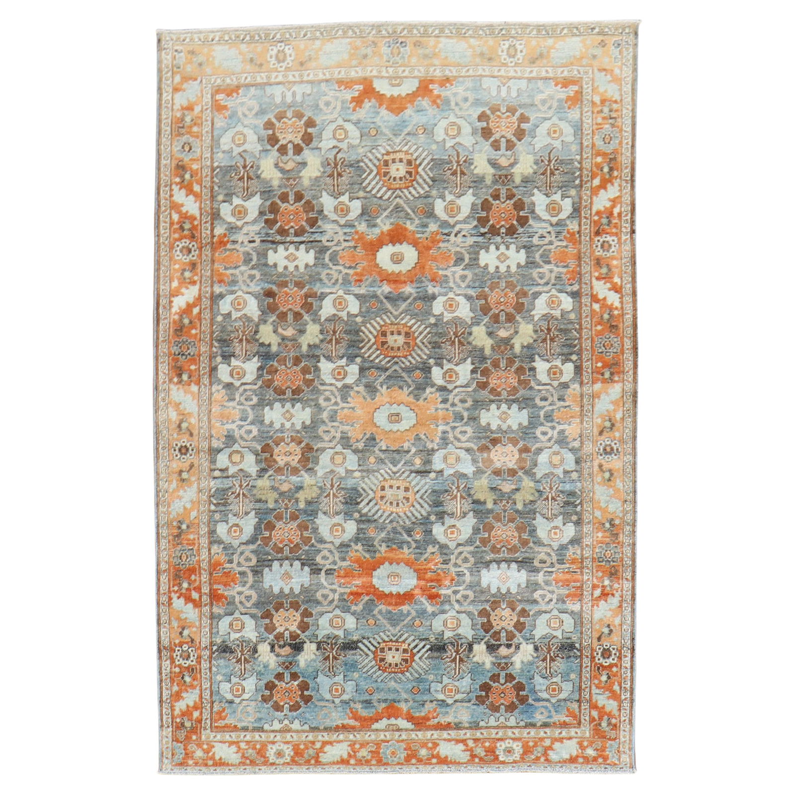 Early 20th Century Antique Persian Senneh Rug 43 x 62 Hand-Woven Wool: Early 20th Century Antique Persian Senneh Rug 43 x 62 Hand-Woven Wool Discover the beauty of this Antique Persian Senneh Rug, a remarkable example of early 20th-century craftsmanship. This hand-woven