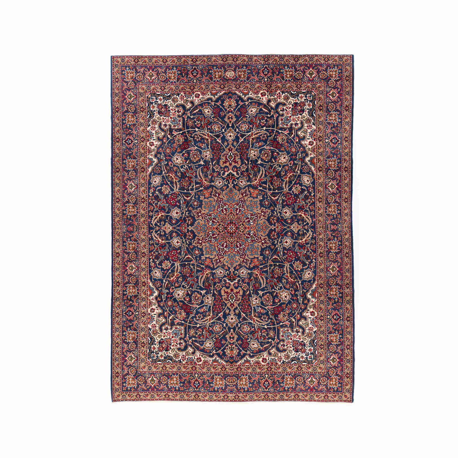 Authentic Handmade Sivas Wool on Cotton Carpet 100.4 x 145.7 Inches: Authentic Handmade Sivas Wool on Cotton Carpet 100.4 x 145.7 Inches Discover the beauty of this Authentic Handmade Sivas Carpet, crafted with precision from wool on cotton. Originating from Sivas, thi
