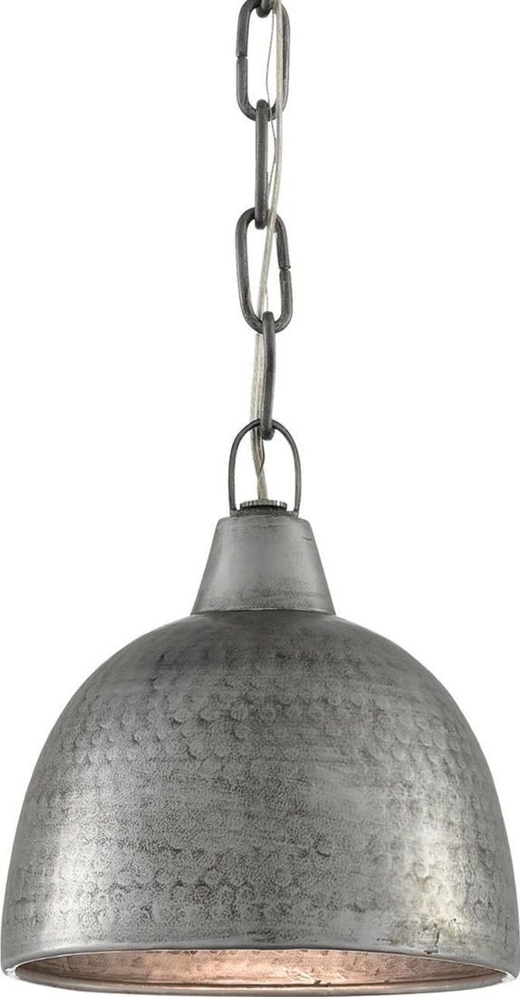 Currey Earthshine Blackened Steel Industrial Pendant Light: Currey Earthshine Blackened Steel Industrial Pendant Light Illuminate your space with this stylish Blackened Steel Finish Industrial Pendant. Perfect for adding a modern industrial touch to any room,