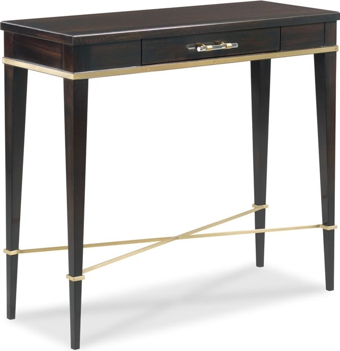 Woodbridge Carnegie Midnight Finish Wood Console Table (1 of 3)
