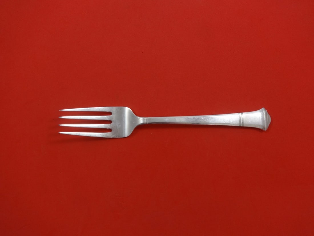 Tiffany & Co Windham Sterling Silver Cold Meat Fork 8 3/4 inches: Tiffany & Co Windham Sterling Silver Cold Meat Fork 8 3/4 inches This exquisite Sterling Silver Cold Meat Fork is from the renowned Windham pattern by Tiffany & Co., crafted between 1900 and 1940. Mea