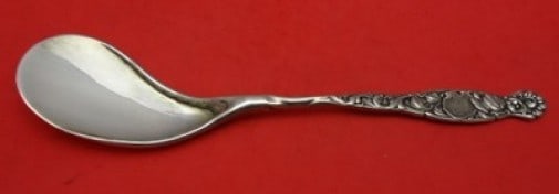 Whiting Heraldic Sterling Silver Poached Oyster Server 11 1/8": Whiting Heraldic Sterling Silver Poached Oyster Server 11 1/8" Create a refined dining experience with this exquisite Sterling Silver Poached Oyster Server from the Heraldic pattern by Whiting. Crafte
