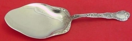 Gorham Meadow Sterling Silver Pie Server 9" Monogrammed Flat Handle: Gorham Meadow Sterling Silver Pie Server 9" Monogrammed Flat Handle This exquisite pie server from the Meadow pattern by Gorham is made of all-sterling silver, showcasing a beautiful flat handle desig