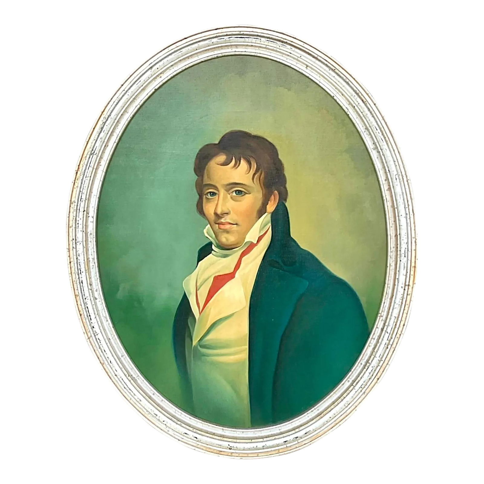 Vintage Boho Original Oil Portrait Canvas Art 26x32: Vintage Boho Original Oil Portrait Canvas Art 26x32 Enhance your art collection with this Vintage Boho Original Oil Portrait Painting on Canvas. This stunning artwork showcases rich, textured brushwor