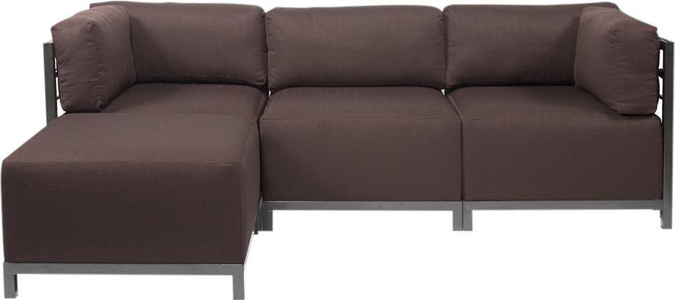Howard Elliott Sterling Axis Expandable Sectional Sofa: Howard Elliott Sterling Axis Expandable Sectional Sofa Introducing the Expandable Sterling Axis Sectional Sofa, a perfect blend of style and comfort. This transitional-style sectional features a hand-