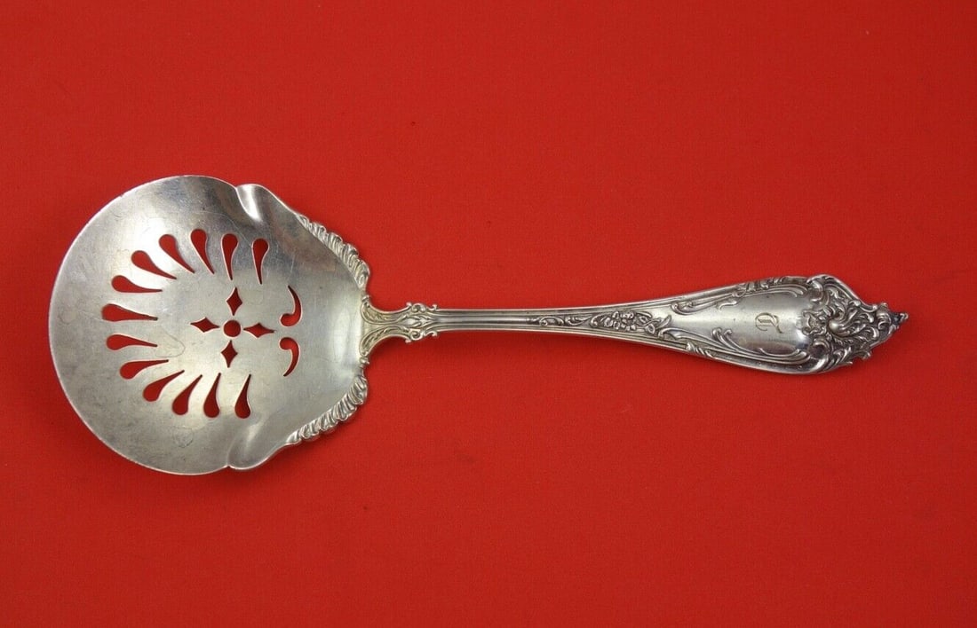 Watson Altair Sterling Silver Cucumber Tomato Server 7 Inch: Watson Altair Sterling Silver Cucumber Tomato Server 7 Inch This Altair by Watson serving piece is a beautifully crafted sterling silver cucumber or tomato server measuring 7 inches. Made between 1900