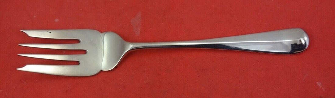 Marshall Field Rattail Sterling Silver Salad Fork 6 5/8" 4-Tine: Marshall Field Rattail Sterling Silver Salad Fork 6 5/8" 4-Tine Discover the elegance of this Rattail salad fork by Marshall Field & Co., crafted from high-quality sterling silver. Featuring a classic