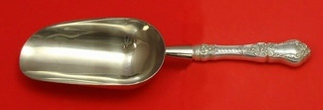 Gorham Henry II Sterling Silver Ice Scoop Custom Made 9 3/4 Inch: Gorham Henry II Sterling Silver Ice Scoop Custom Made 9 3/4 Inch This exquisite ice scoop, crafted in the Henry II pattern by Gorham, features a sterling silver hollow handle complemented by a stainle