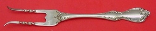 Towle Sterling Silver Debussy Baked Potato Fork Custom 7.5 Inch: Towle Sterling Silver Debussy Baked Potato Fork Custom 7.5 Inch Elevate your dining experience with this exquisite Debussy pattern baked potato fork by Towle. Crafted from high-quality sterling silver
