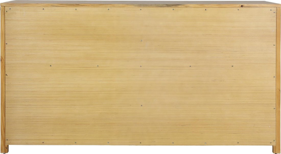 Roux Collection Gray Warm Wash Reclaimed Pine Dresser 36H 66W 19D (1 of 7)