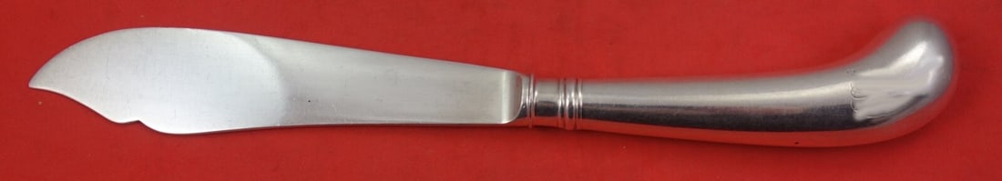 Crichton Rattail Sterling Silver Fish Knife 8 1/4 inches (1 of 2)