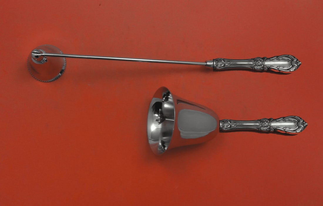 Reed and Barton Burgundy Sterling Silver 2pc Hostess Set: Reed and Barton Burgundy Sterling Silver 2pc Hostess Set Enhance your dining experience with this exquisite Burgundy Hostess Set by Reed and Barton. This 2-piece custom set, crafted from sterling silv