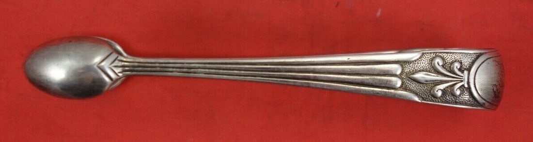 Victorian Sterling Silver Sugar Tong London 1879 by WBJ 4 1/2in (1 of 2)