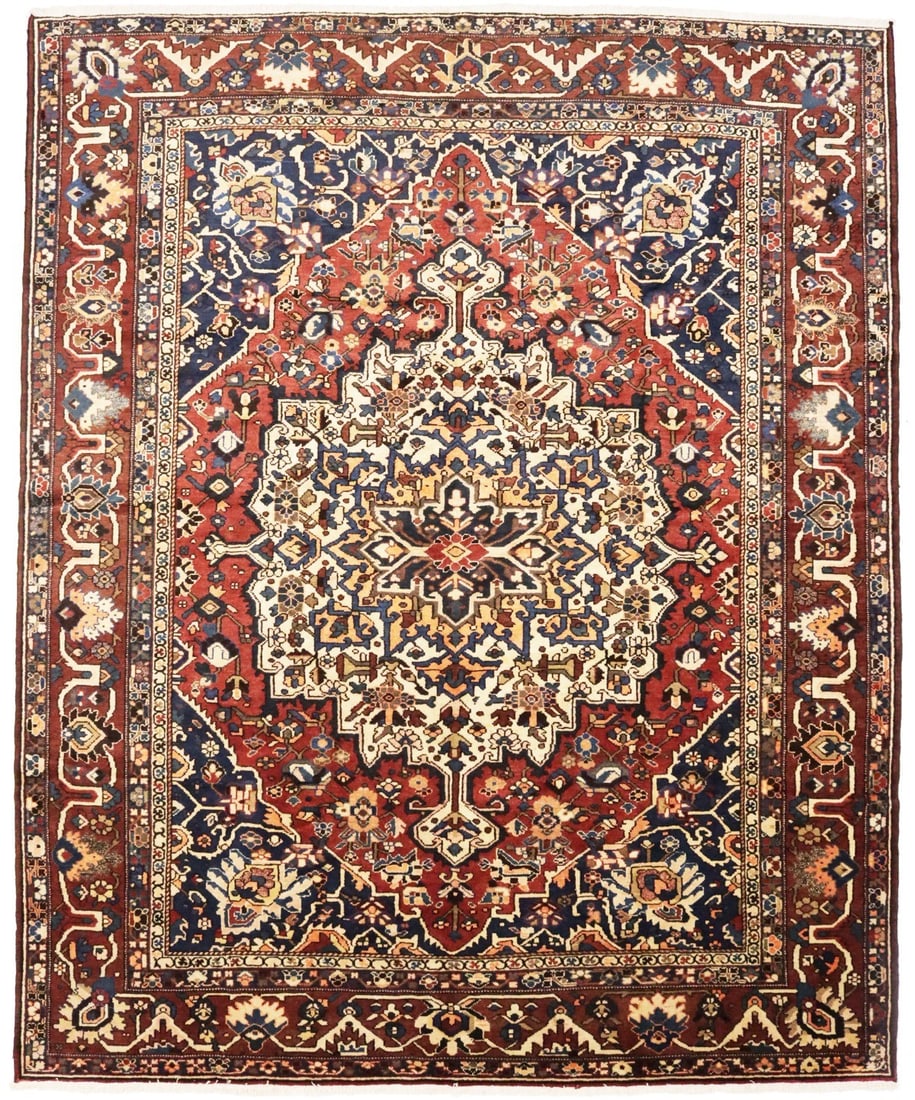 Handmade Vintage Oriental Rug 10'6 x 13' Floral Design Wool Decor: Handmade Vintage Oriental Rug 10'6 x 13' Floral Design Wool Decor Enhance your living space with this stunning handmade vintage Oriental rug featuring a beautiful floral design. Crafted in Western Asi