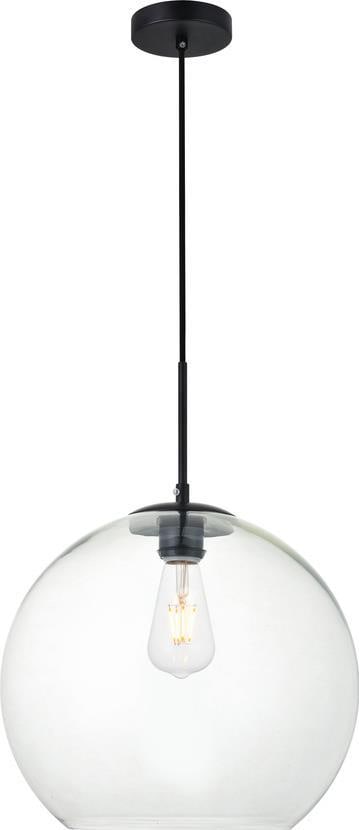 Elegant Baxter Black Pendant Light UL-Listed 40W E26 Transitional Style (1 of 1)