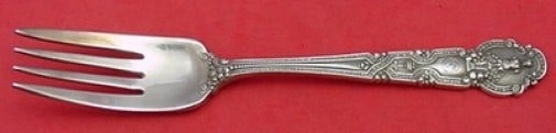 Tiffany & Co. Renaissance Sterling Silver 6" Pastry Fork 4-Tine: Tiffany & Co. Renaissance Sterling Silver 6" Pastry Fork 4-Tine This exquisite pastry fork from the Renaissance pattern by Tiffany & Co. showcases the timeless elegance of sterling silver craftsmanshi