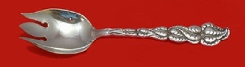Tiffany and Co Ailanthus Sterling Silver Ice Cream Fork 6 Inch: Tiffany and Co Ailanthus Sterling Silver Ice Cream Fork 6 Inch Indulge in elegance with this Ailanthus ice cream fork by Tiffany and Co. Crafted from high-quality sterling silver, this custom-made for