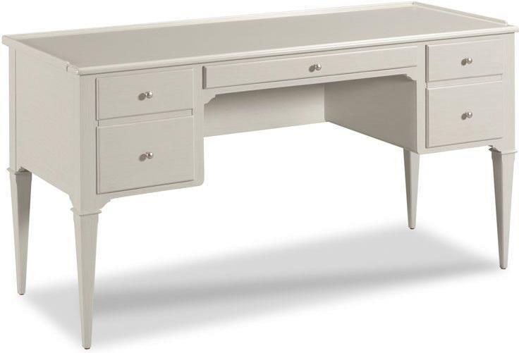 Woodbridge Marseille Writing Desk with Dual Storage Carrara Finish: Woodbridge Marseille Writing Desk with Dual Storage Carrara Finish Introducing the Carrara Marseille Desk, an elegant writing desk featuring dual file storage. This rectangular desk is crafted from wo