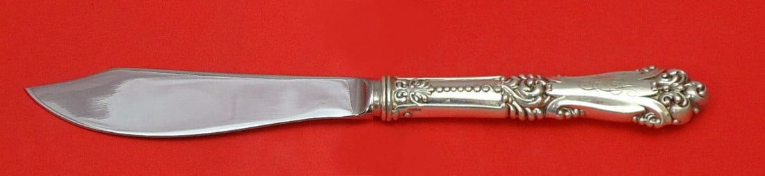 Reed and Barton La Marquise Sterling Silver Fish Knife Custom 8 1/4": Reed and Barton La Marquise Sterling Silver Fish Knife Custom 8 1/4" This exquisite fish knife from the La Marquise pattern by Reed and Barton showcases a beautiful sterling silver hollow handle paire